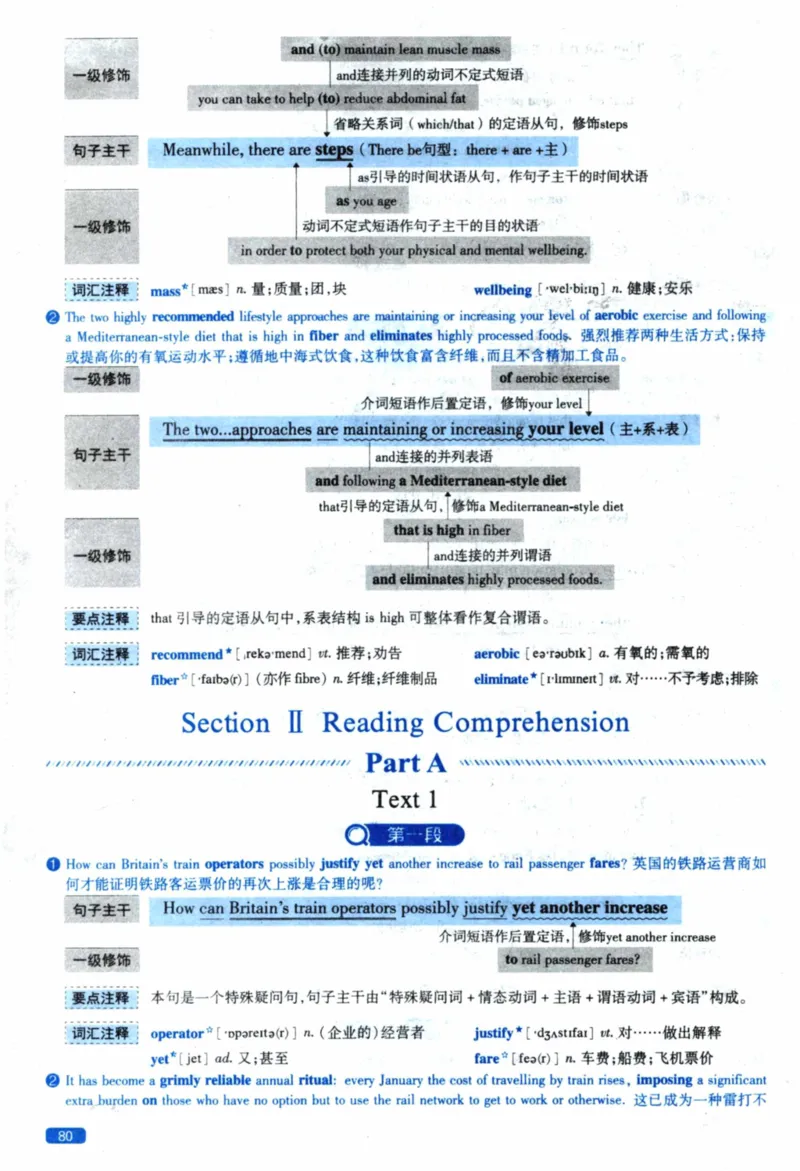 2021年逐词逐句精讲册_41考研英语一二历年真题解析_英语一_解析册+逐词逐句册