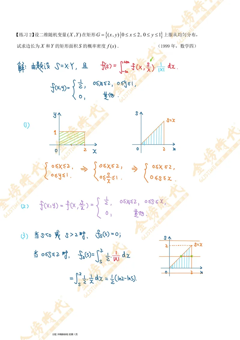 概率统计专题第04节二维随机变量积商函数的密度（手写板书）_07.2026考研数学李永乐全程班_01.2026考研数学金榜李永乐_09.李永乐&times;薛威26考研数学保命班_00.配课讲义