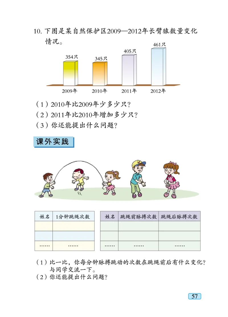 青岛版二年级下册数学PDF电子课本_小学1-6年级全部试卷_数学_二年级_3-7-4、小学二年级数学下册_3-7-4-4、电子教材、课本