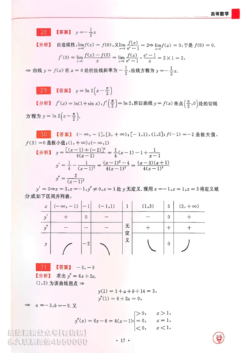 660题数一答案册_01.2026考研数学有道武忠祥刘金峰全程班_01.2026考研数学武忠祥刘金峰全程班_00.书籍和讲义_00.配套书籍_26版660题数一_2026版