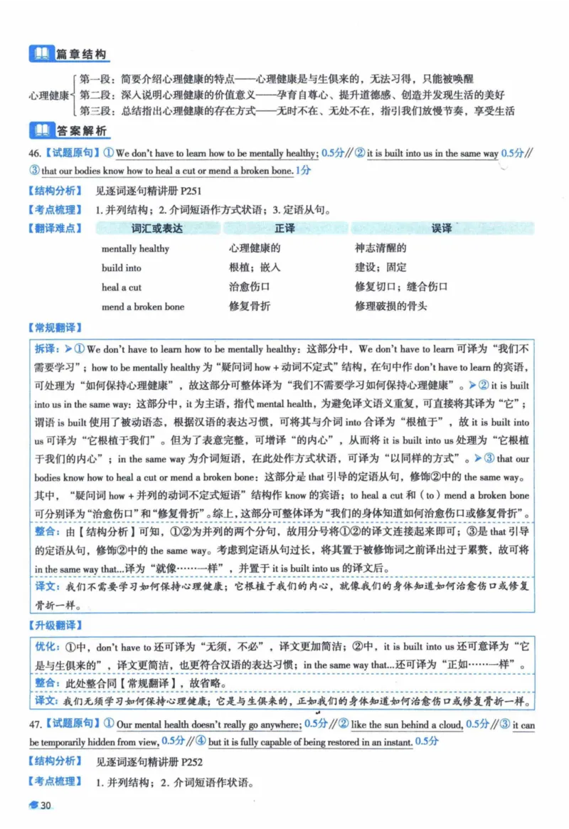 2016年真题逐题细解_41考研英语一二历年真题解析_英语一_解析册+逐词逐句册