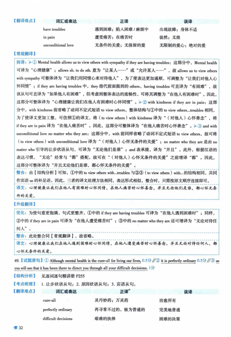 2016年真题逐题细解_41考研英语一二历年真题解析_英语一_解析册+逐词逐句册