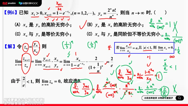 (400)--专题二无穷小量阶的比较笔记_01.2026考研数学有道武忠祥刘金峰全程班_01.2026考研数学武忠祥刘金峰全程班_00.书籍和讲义_{2}--资料