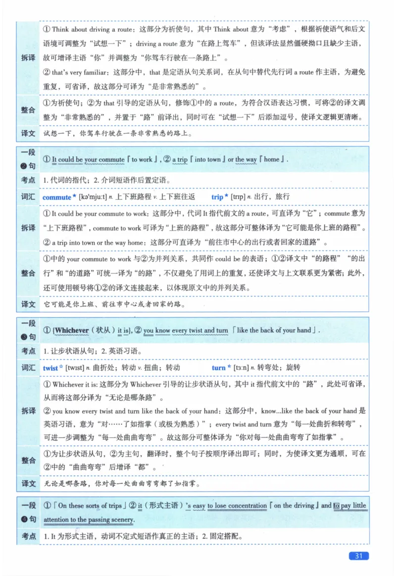 2015年真题逐题细解_41考研英语一二历年真题解析_英语二_解析册+逐词逐句册