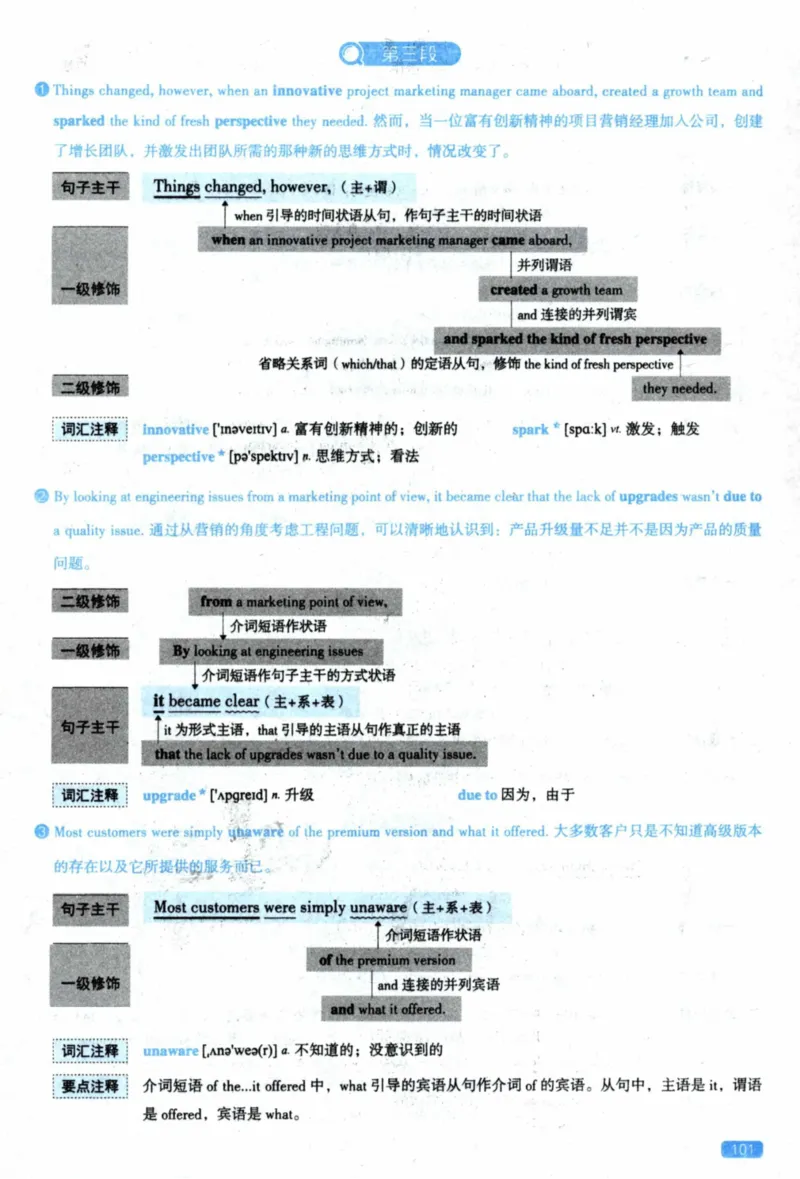 2023年逐词逐句精讲册_41考研英语一二历年真题解析_英语二_解析册+逐词逐句册