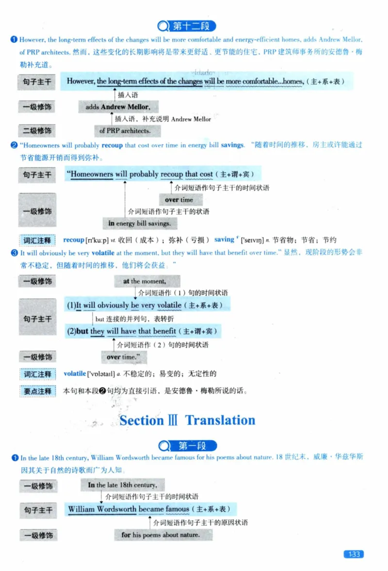 2023年逐词逐句精讲册_41考研英语一二历年真题解析_英语二_解析册+逐词逐句册
