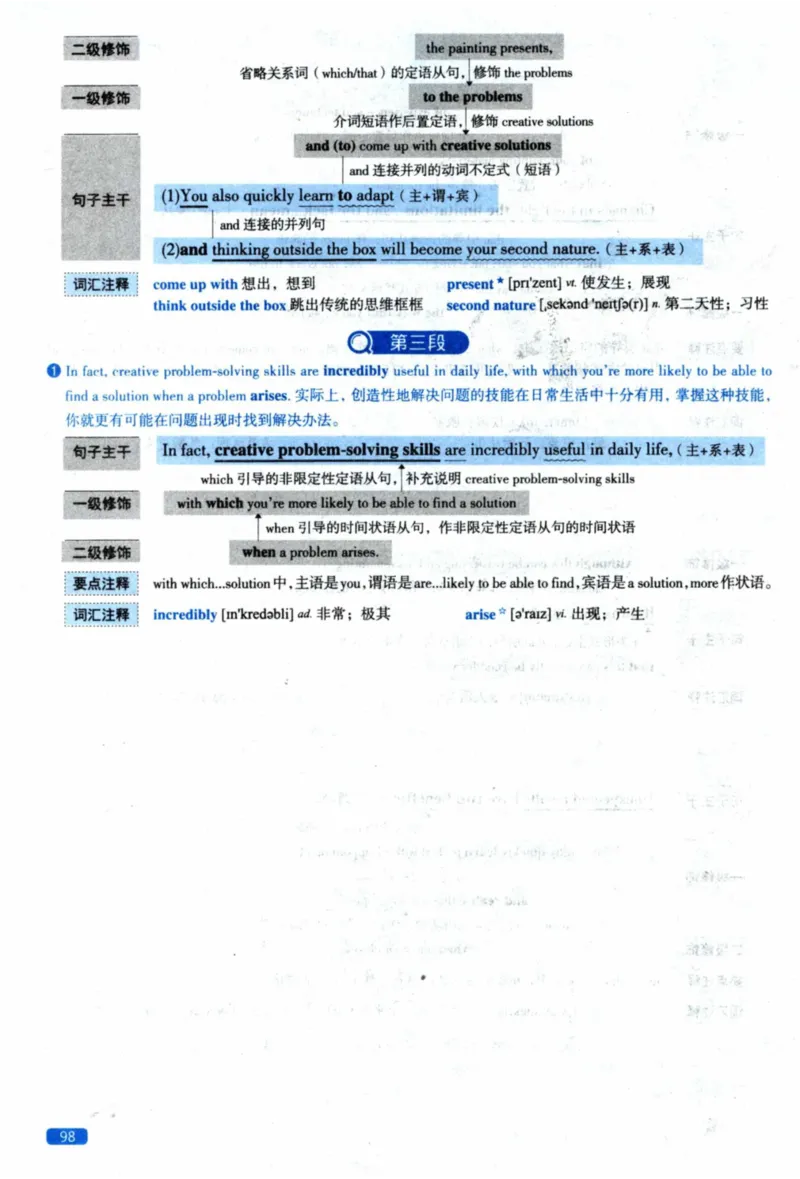 2022年逐词逐句精讲册_41考研英语一二历年真题解析_英语二_解析册+逐词逐句册