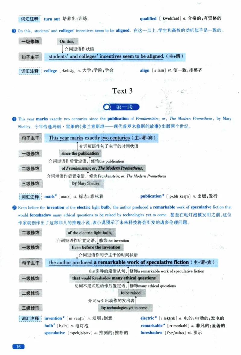 2019年逐词逐句精讲册_41考研英语一二历年真题解析_英语一_解析册+逐词逐句册