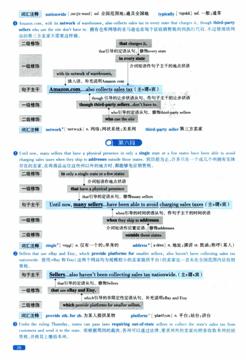 2019年逐词逐句精讲册_41考研英语一二历年真题解析_英语一_解析册+逐词逐句册