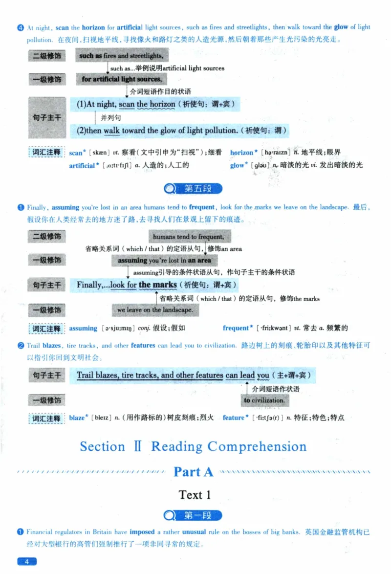 2019年逐词逐句精讲册_41考研英语一二历年真题解析_英语一_解析册+逐词逐句册