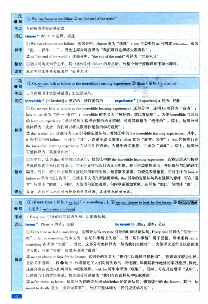 2020年真题逐题细解_41考研英语一二历年真题解析_英语二_解析册+逐词逐句册