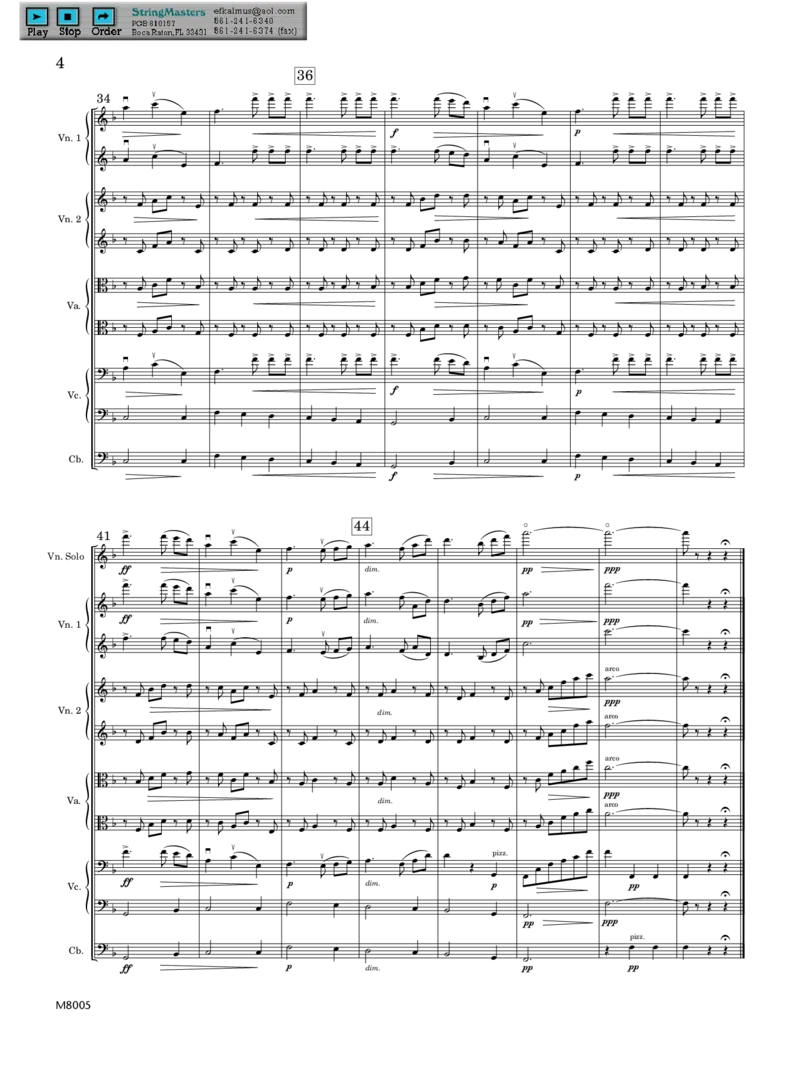 马斯卡尼歌剧《乡村骑士》幕间曲总谱（含音乐）_一万首著名钢琴曲谱哈农贝多芬合集视频教学电子版高清无水印可打印_08名曲总谱合集