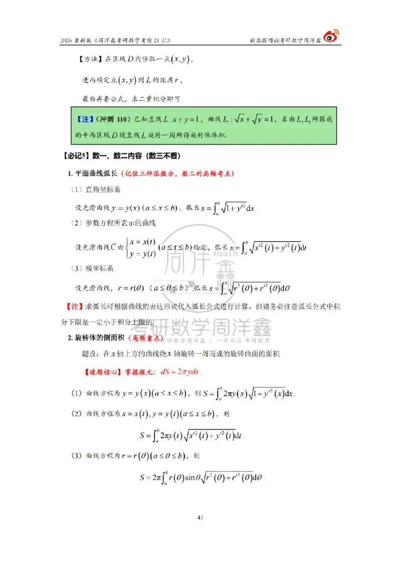 212.2026考研数学周洋鑫考前21记（最终版）_04.2026考研数学周洋鑫数学笑过_00.随课资料