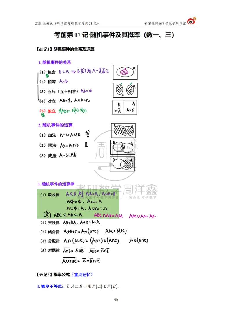 212.2026考研数学周洋鑫考前21记（最终版）_04.2026考研数学周洋鑫数学笑过_00.随课资料