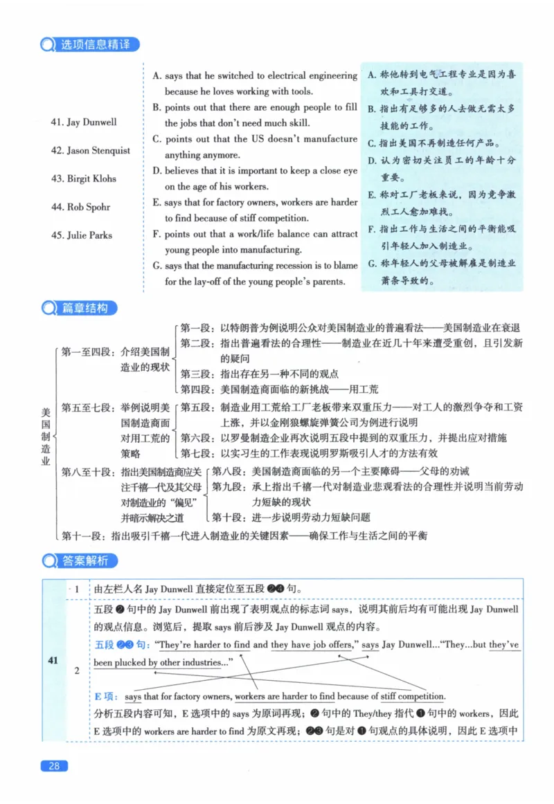 2017年真题逐题细解_41考研英语一二历年真题解析_英语二_解析册+逐词逐句册