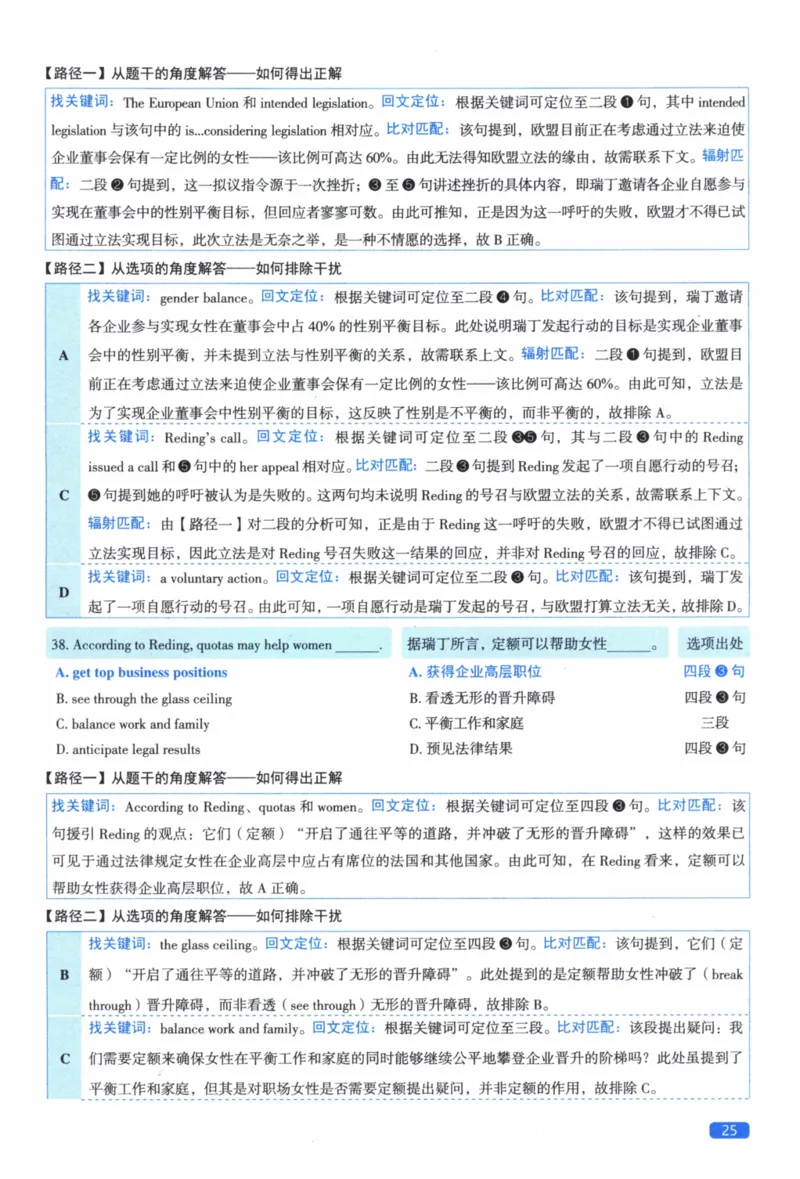 2013年真题逐题细解_41考研英语一二历年真题解析_英语二_解析册+逐词逐句册