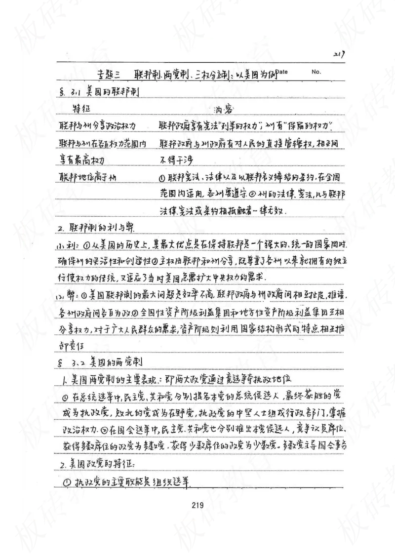 高考学霸笔记政治272页_高中衡水学霸笔记_文科衡水学霸笔记-电子版