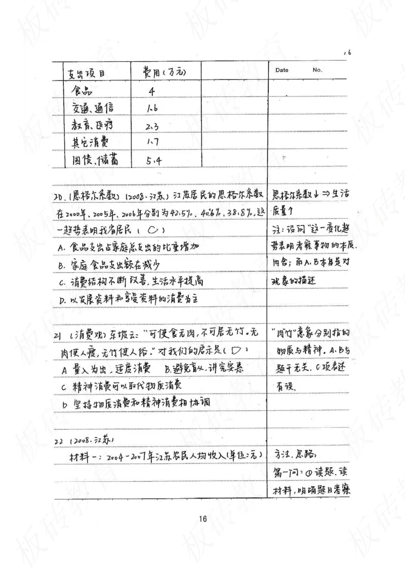 高考学霸笔记政治272页_高中衡水学霸笔记_文科衡水学霸笔记-电子版