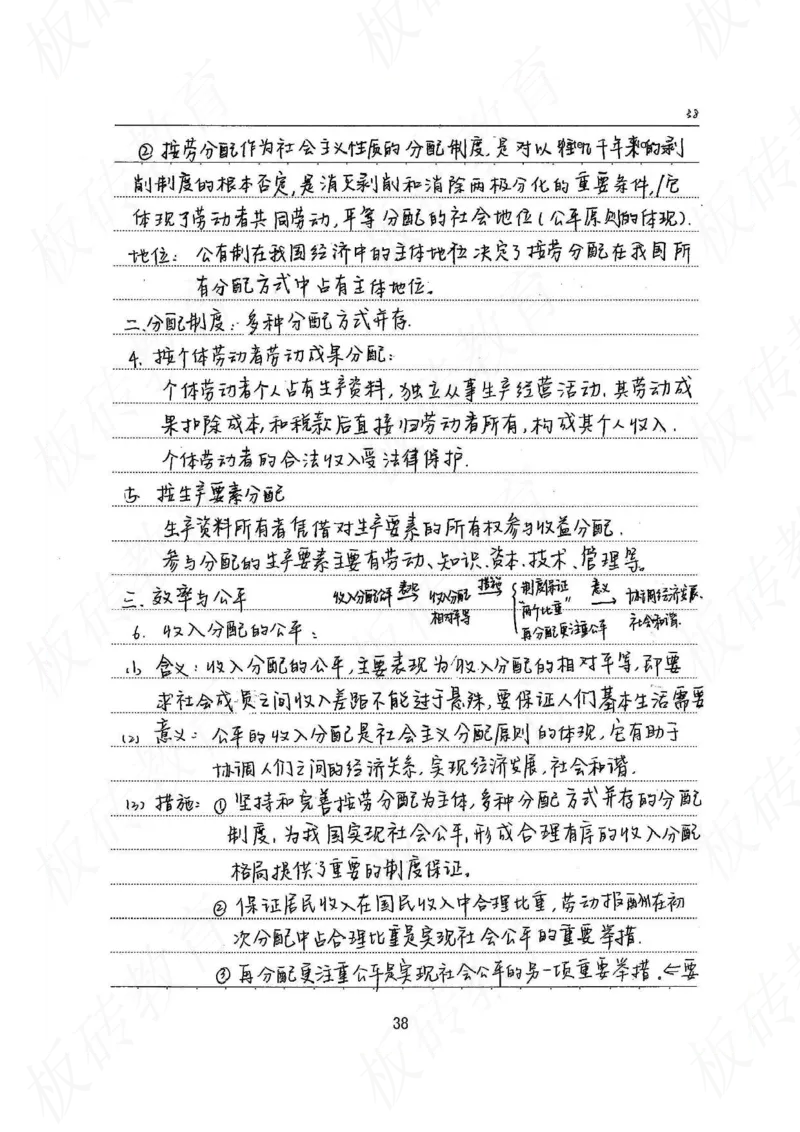 高考学霸笔记政治272页_高中衡水学霸笔记_文科衡水学霸笔记-电子版