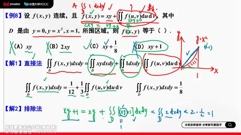 (412)--专题十三计算二重积分的方法和技巧笔记_01.2026考研数学有道武忠祥刘金峰全程班_01.2026考研数学武忠祥刘金峰全程班_00.书籍和讲义_{2}--资料