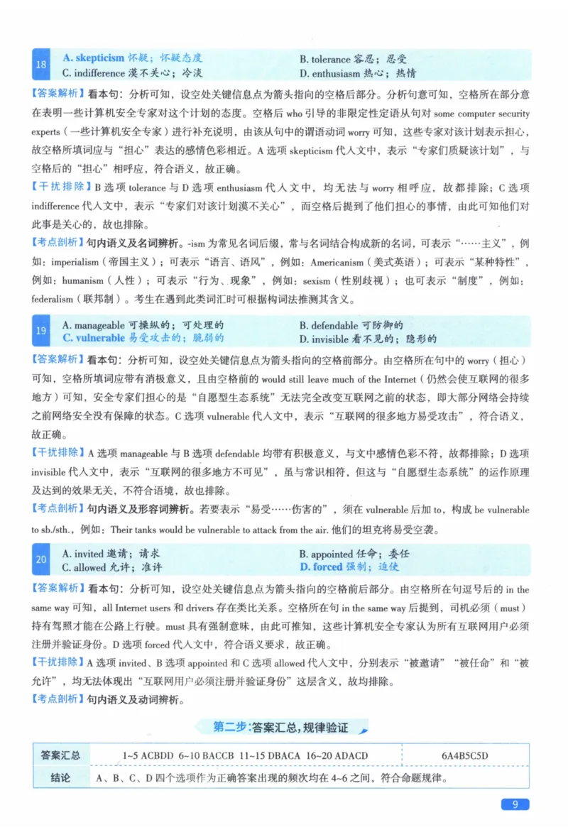 2011年真题逐题细解_41考研英语一二历年真题解析_英语二_解析册+逐词逐句册