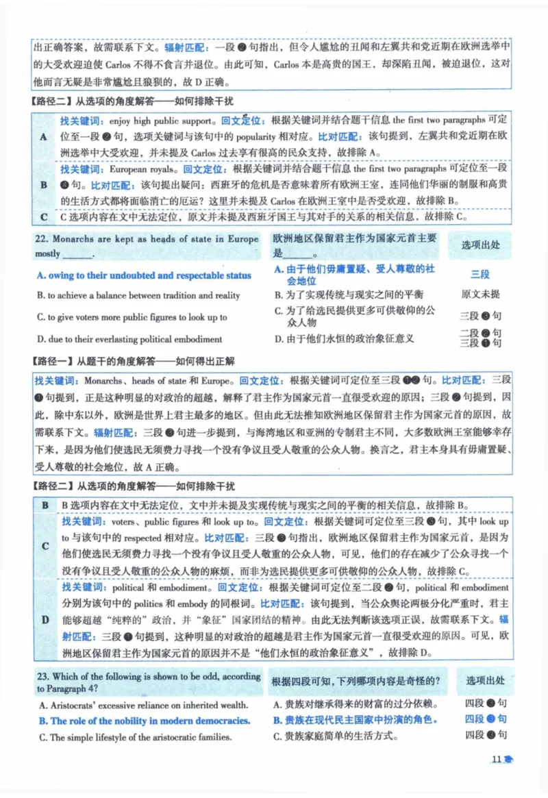 2015年真题逐题细解_41考研英语一二历年真题解析_英语一_解析册+逐词逐句册