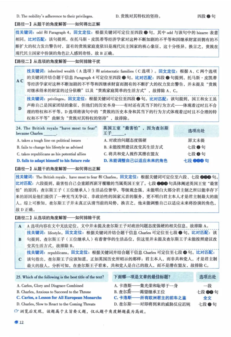 2015年真题逐题细解_41考研英语一二历年真题解析_英语一_解析册+逐词逐句册