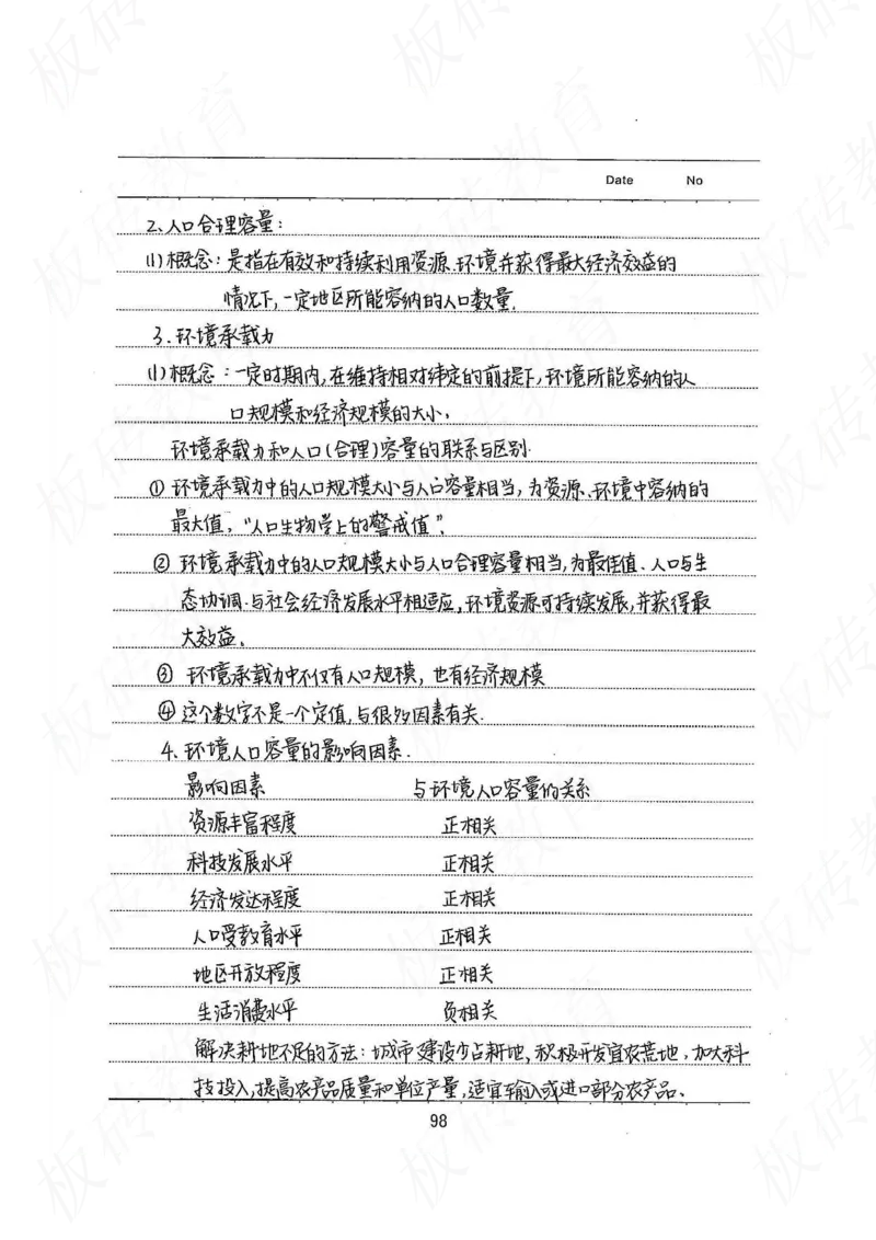 高考学霸笔记地理390页_高中衡水学霸笔记_文科衡水学霸笔记-电子版