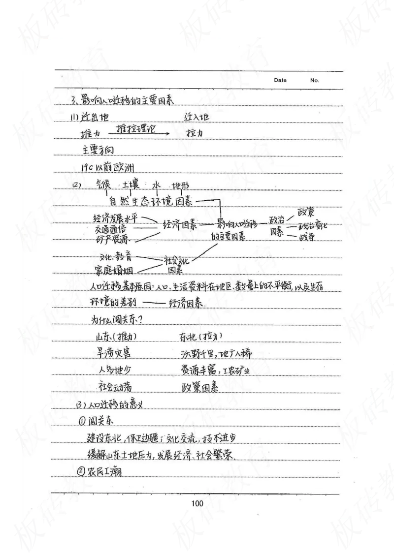 高考学霸笔记地理390页_高中衡水学霸笔记_文科衡水学霸笔记-电子版