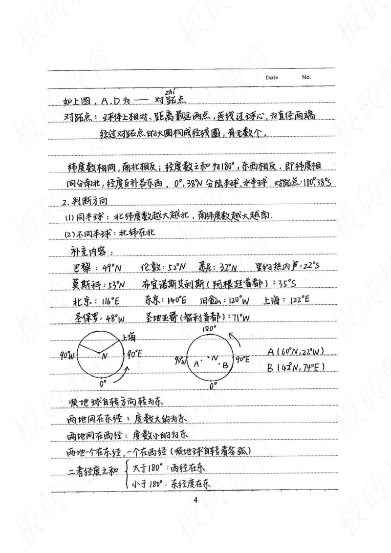 高考学霸笔记地理390页_高中衡水学霸笔记_文科衡水学霸笔记-电子版