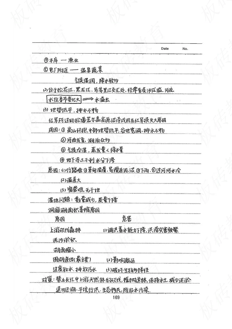 高考学霸笔记地理390页_高中衡水学霸笔记_文科衡水学霸笔记-电子版