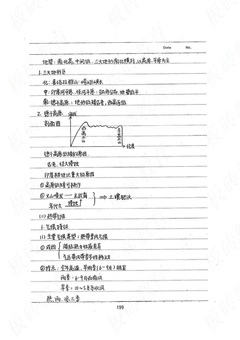 高考学霸笔记地理390页_高中衡水学霸笔记_文科衡水学霸笔记-电子版