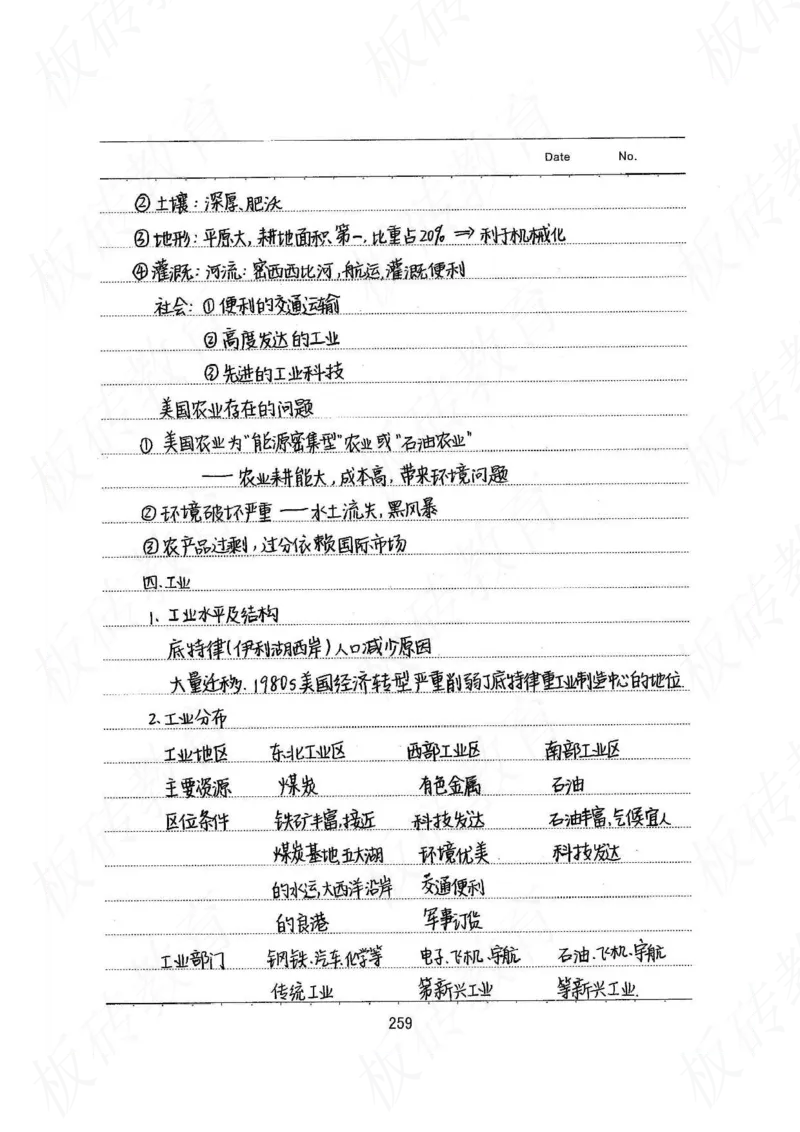 高考学霸笔记地理390页_高中衡水学霸笔记_文科衡水学霸笔记-电子版