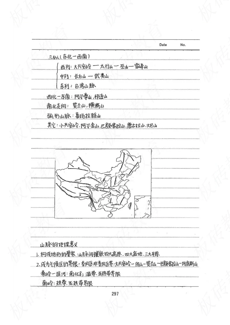 高考学霸笔记地理390页_高中衡水学霸笔记_文科衡水学霸笔记-电子版