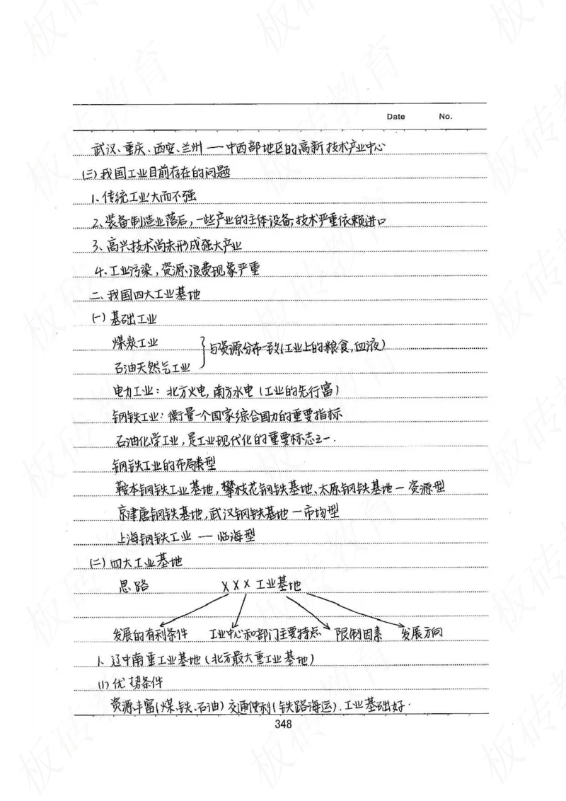 高考学霸笔记地理390页_高中衡水学霸笔记_文科衡水学霸笔记-电子版