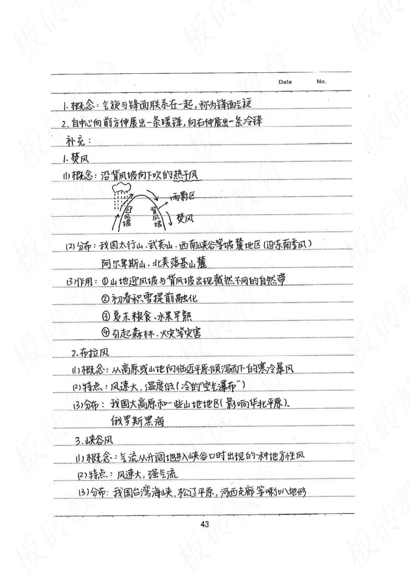 高考学霸笔记地理390页_高中衡水学霸笔记_文科衡水学霸笔记-电子版