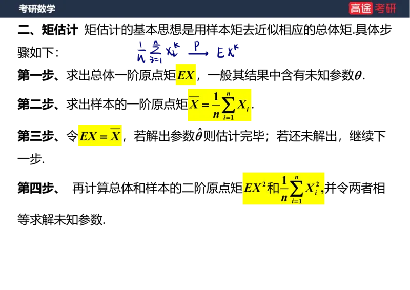 (68)-第七章_参数估计笔记版_08.2026考研数学高途王喆全程班_赠送2025课程_25考研数学（三）全年智达班_{2}--资料