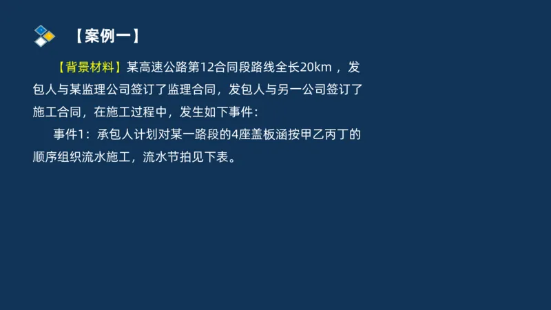 （08）2025交通监理案例分析精讲班进度控制类_监理工程师_2025监理工程师_2025年监理工程师SVIP_2025年监理交通案例SVIP_02-基础精讲✿高端面授✿深度强化_精讲班课件PDF格式