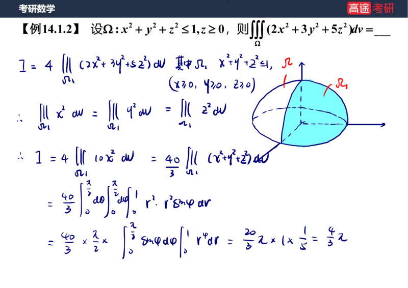 (46)-高数22三重积分笔记版_08.2026考研数学高途王喆全程班_赠送2025课程_25考研数学（一、二）全年智达班_{2}--资料