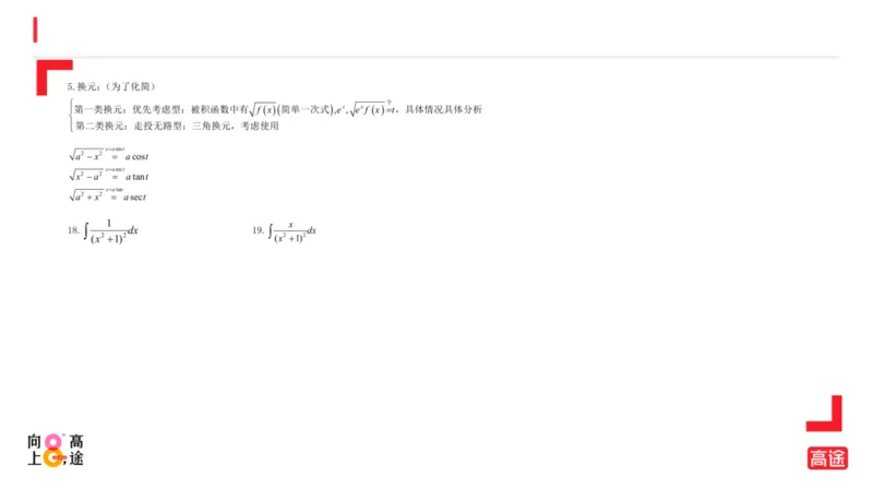 (1.10)-高数冲刺4-不定积分预习版_08.2026考研数学高途王喆全程班_考研数学高数基础特训班-福利赠送_{2}--资料_{1}-高数课讲义