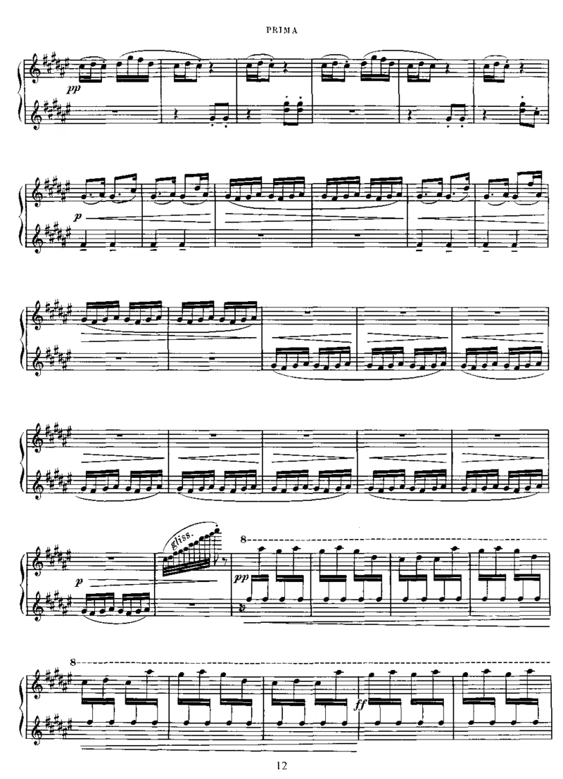 鹅妈妈四手联弹_一万首著名钢琴曲谱哈农贝多芬合集视频教学电子版高清无水印可打印_1古典钢琴知名音乐家谱_拉威尔钢琴谱全集