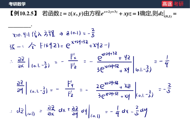 (34)-高数15多元函数微分学的计算笔记版_08.2026考研数学高途王喆全程班_赠送2025课程_25考研数学（一、二）全年智达班_{2}--资料