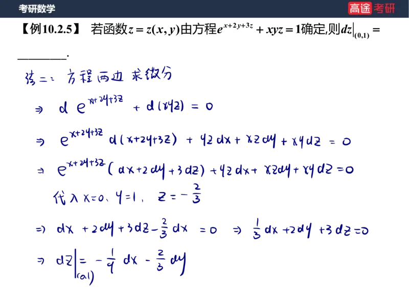 (34)-高数15多元函数微分学的计算笔记版_08.2026考研数学高途王喆全程班_赠送2025课程_25考研数学（一、二）全年智达班_{2}--资料