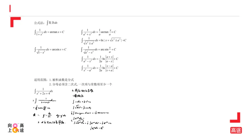(1.11)-高数冲刺4-不定积分笔记版_08.2026考研数学高途王喆全程班_考研数学高数基础特训班-福利赠送_{2}--资料_{1}-高数课讲义