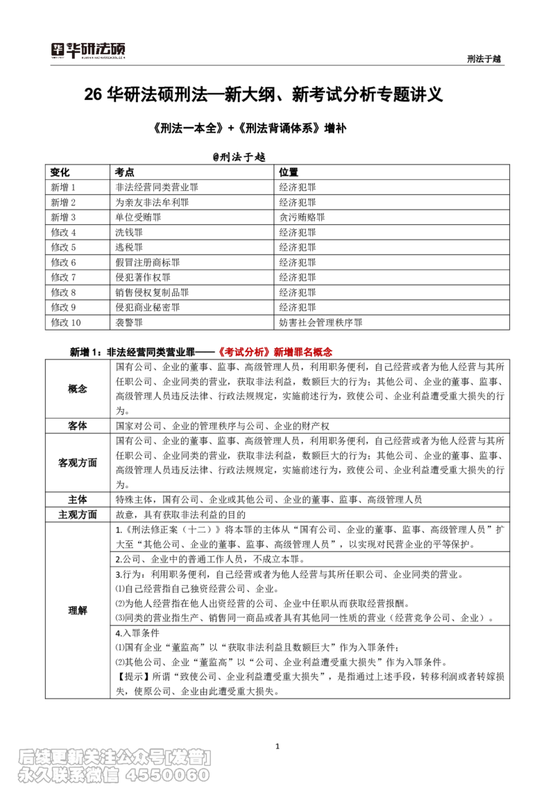 26华研法硕刑法&mdash;新大纲、新考试分析专题讲义_13.2026考研专业课法硕高端班！_01.2026考研法硕华研法硕全程班！_14.大纲解析