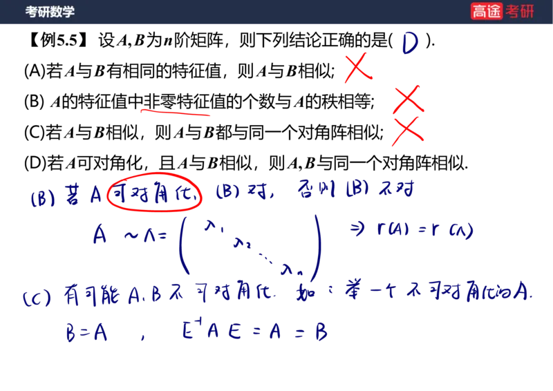 (63)-线代8&mdash;&mdash;特征值特征向量1笔记版_08.2026考研数学高途王喆全程班_赠送2025课程_25考研数学（三）全年智达班_{2}--资料