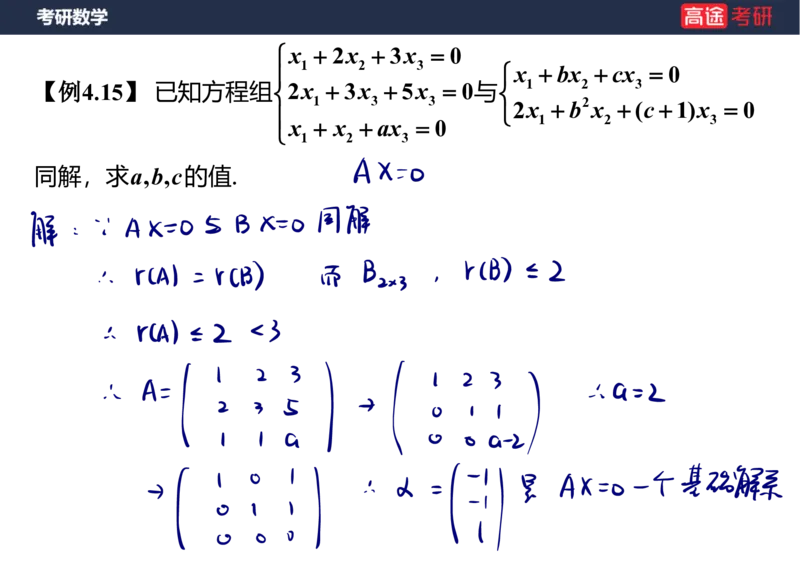 (65)-线代7&mdash;&mdash;线性方程组2笔记版_08.2026考研数学高途王喆全程班_赠送2025课程_25考研数学（三）全年智达班_{2}--资料