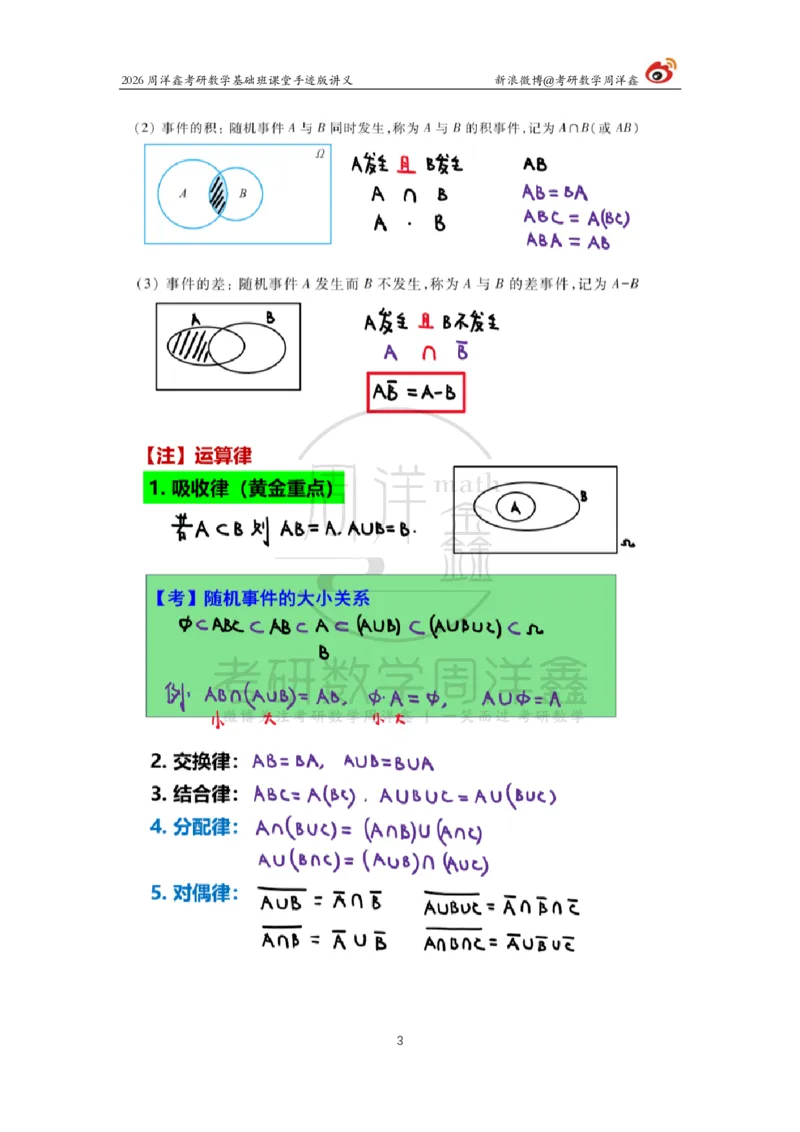 121.2026周洋鑫考研数学基础班（概统1）_04.2026考研数学周洋鑫数学笑过_00.随课资料