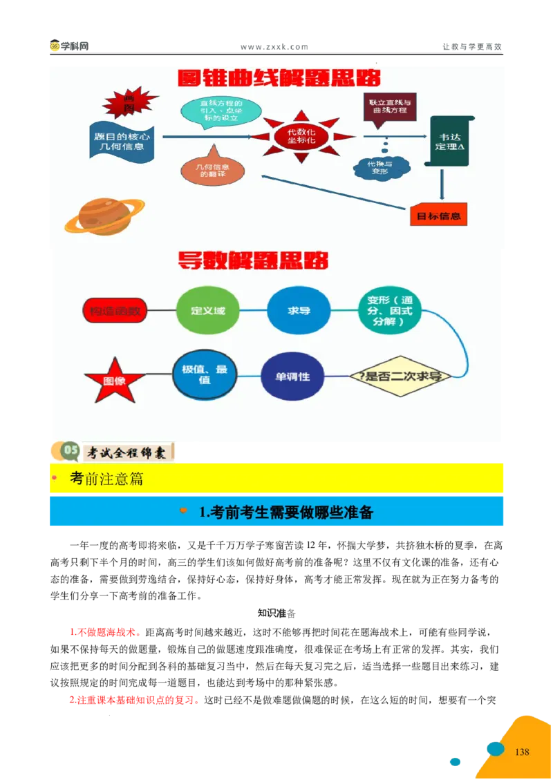 2025年高考数学考前最后一课_2024-2025高三（6-6月题库）_2025年05月试卷_05242025年高考考前最后一课数学