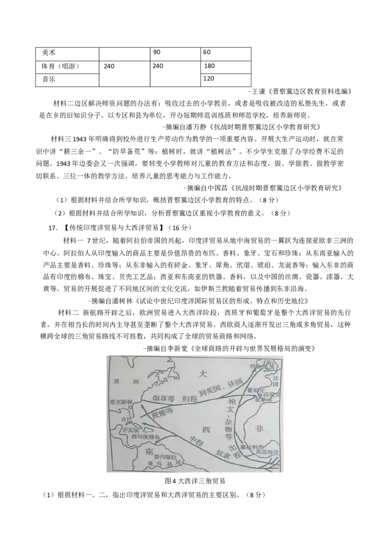 湖北省重点高中智学联盟2024-2025学年高一下学期5月联考历史试卷（Word文档，含答案）_2024-2025高一（7-7月题库）_2025年05月试卷